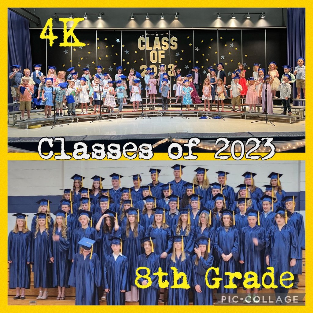 4K and 8th Grade Graduation